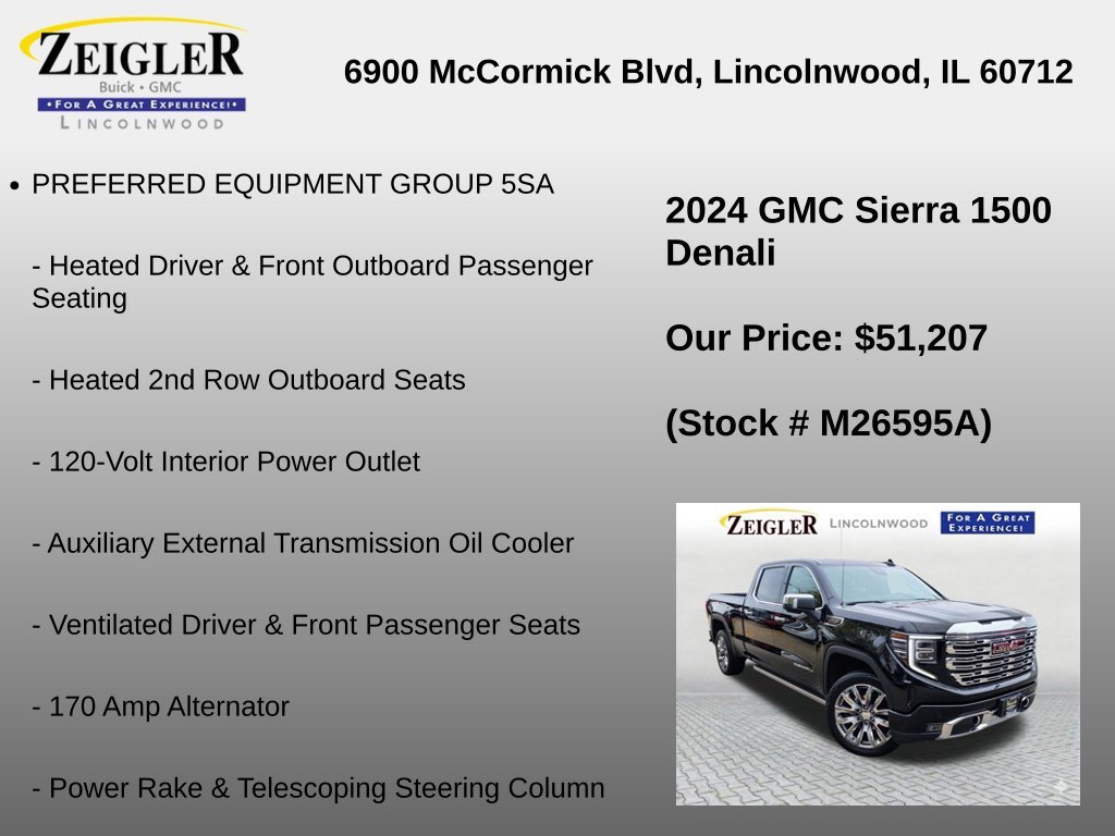 Certified Used 2024 Onyx Black GMC Denali image 24