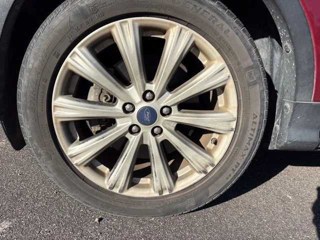 Used 2017 Red Ford Titanium image 8