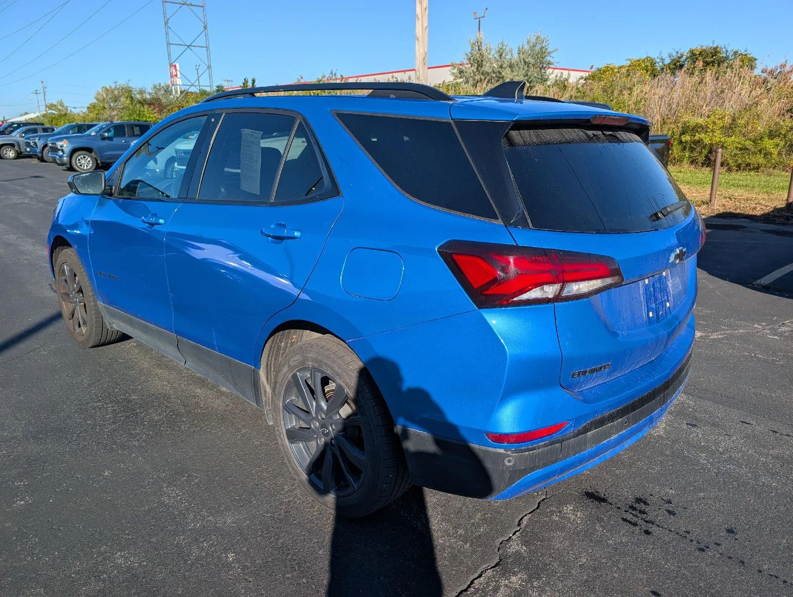 Used 2024 Riptide Blue Metallic Chevrolet RS image 8