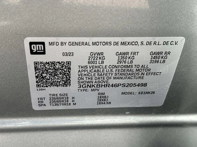 Used 2023 Gray Chevrolet LT image 17
