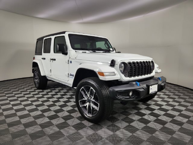 Used 2024 White Jeep Sport S 4xe image 7