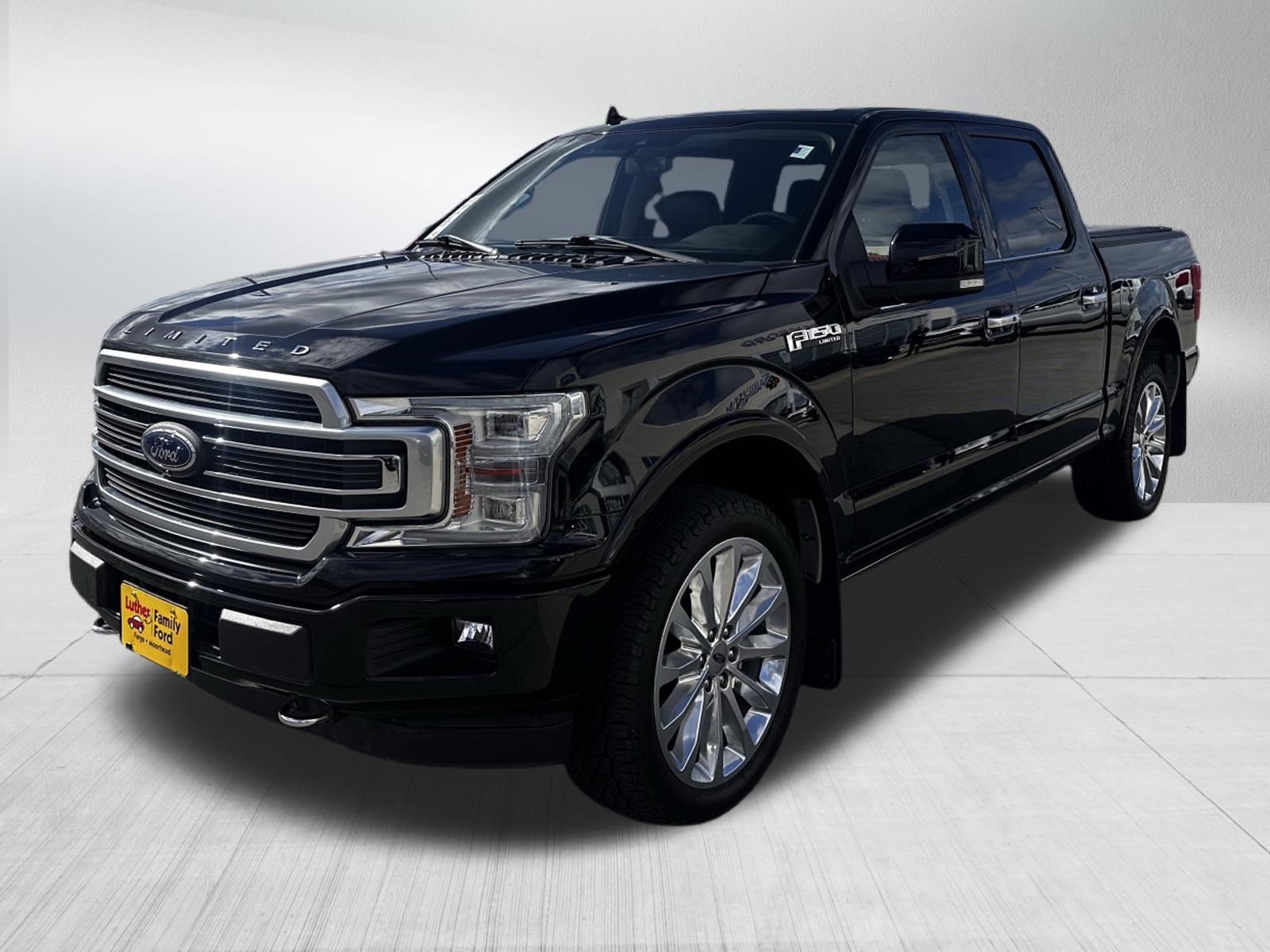 Used 2020 Agate Black Metallic Ford Limited image 3