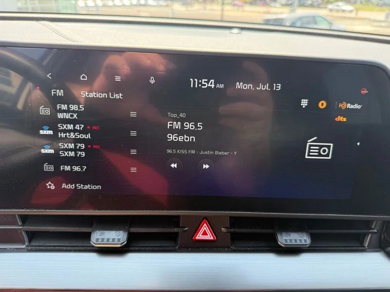 Used 2025 White Kia EX image 12