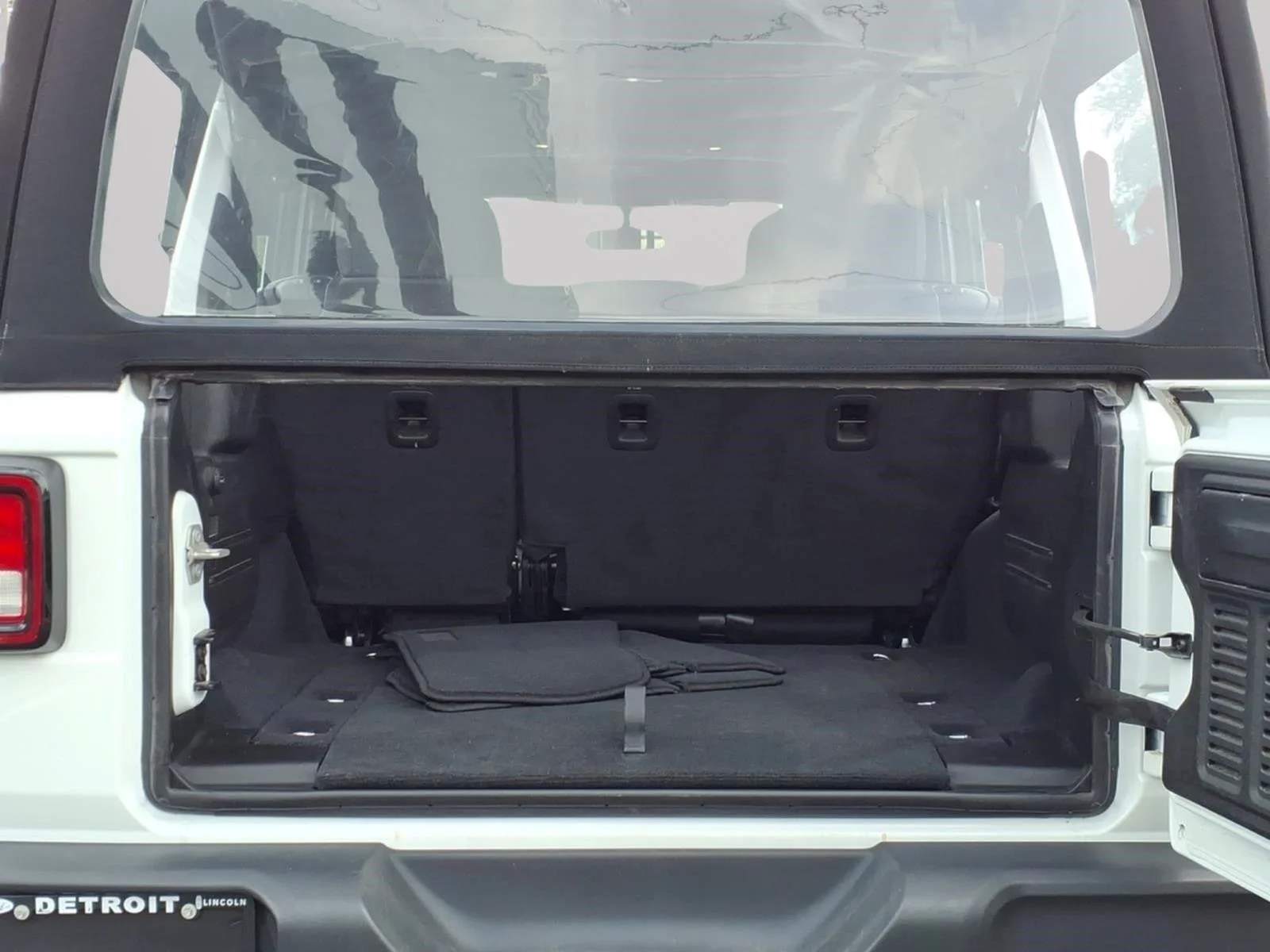 Used 2024 Bright White Clearcoat Jeep Sport image 8