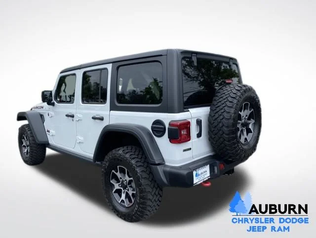 Used 2021 White Jeep Unlimited Rubicon image 5