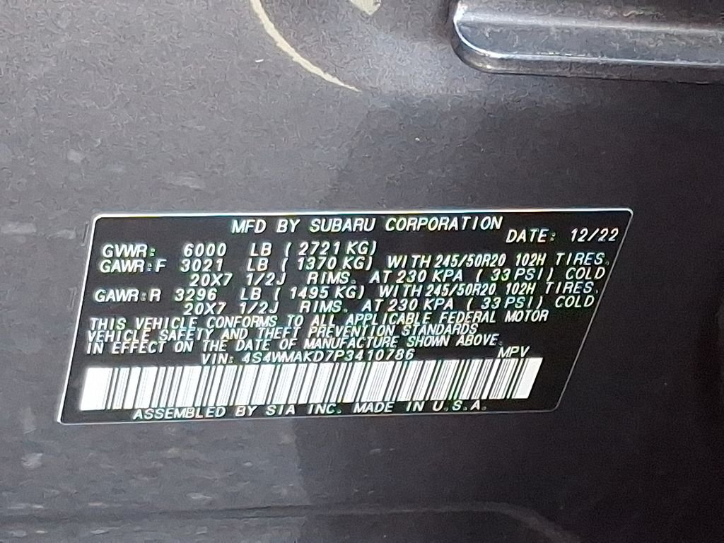 Used 2023 Gray Subaru Onyx Edition image 30