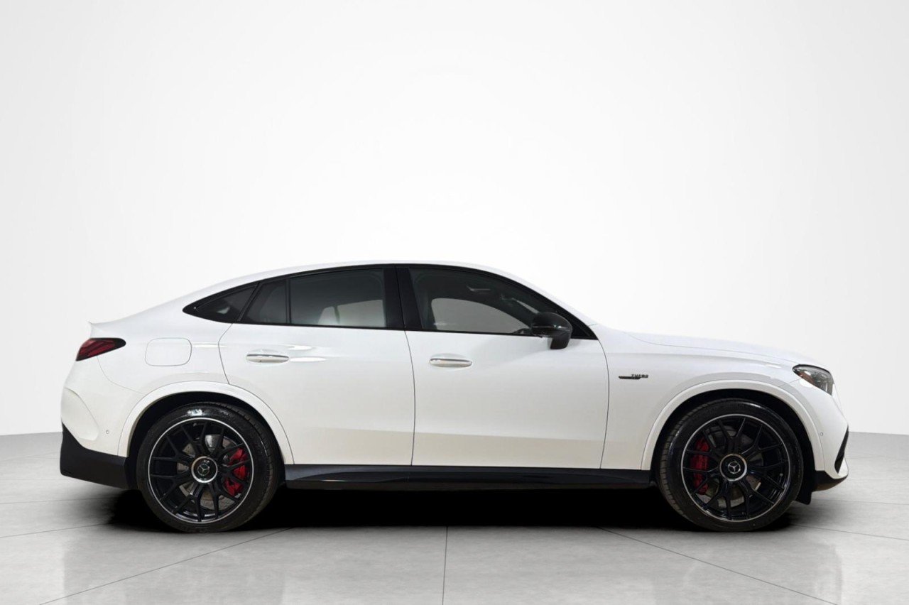 Used 2025 Polar White Mercedes-Benz AMG® GLC 63 S E Performance image 6