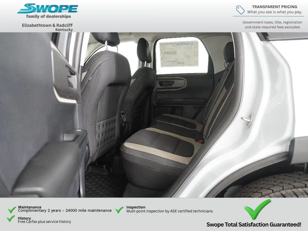 New 2026 SPACE WHITE METALLIC Ford Big Bend image 16
