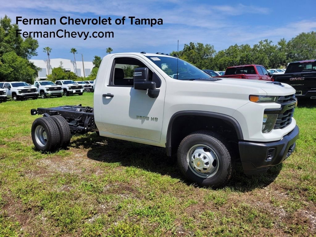2024 Chevrolet Silverado 3500HD Chassis Work Truck Regular Cab 4WD