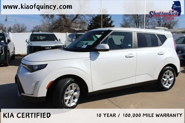 Used 2024 White Kia LX image 2