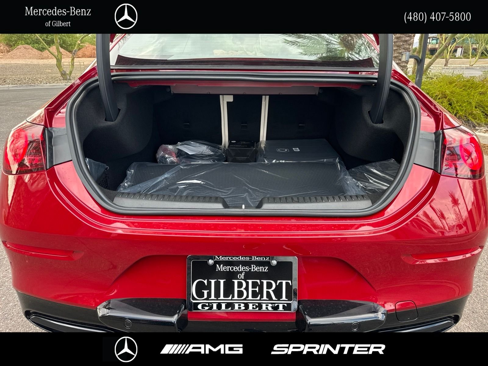 New 2027 MANUFAKTUR Patagonia Red Metallic Mercedes-Benz CLA 350 image 8
