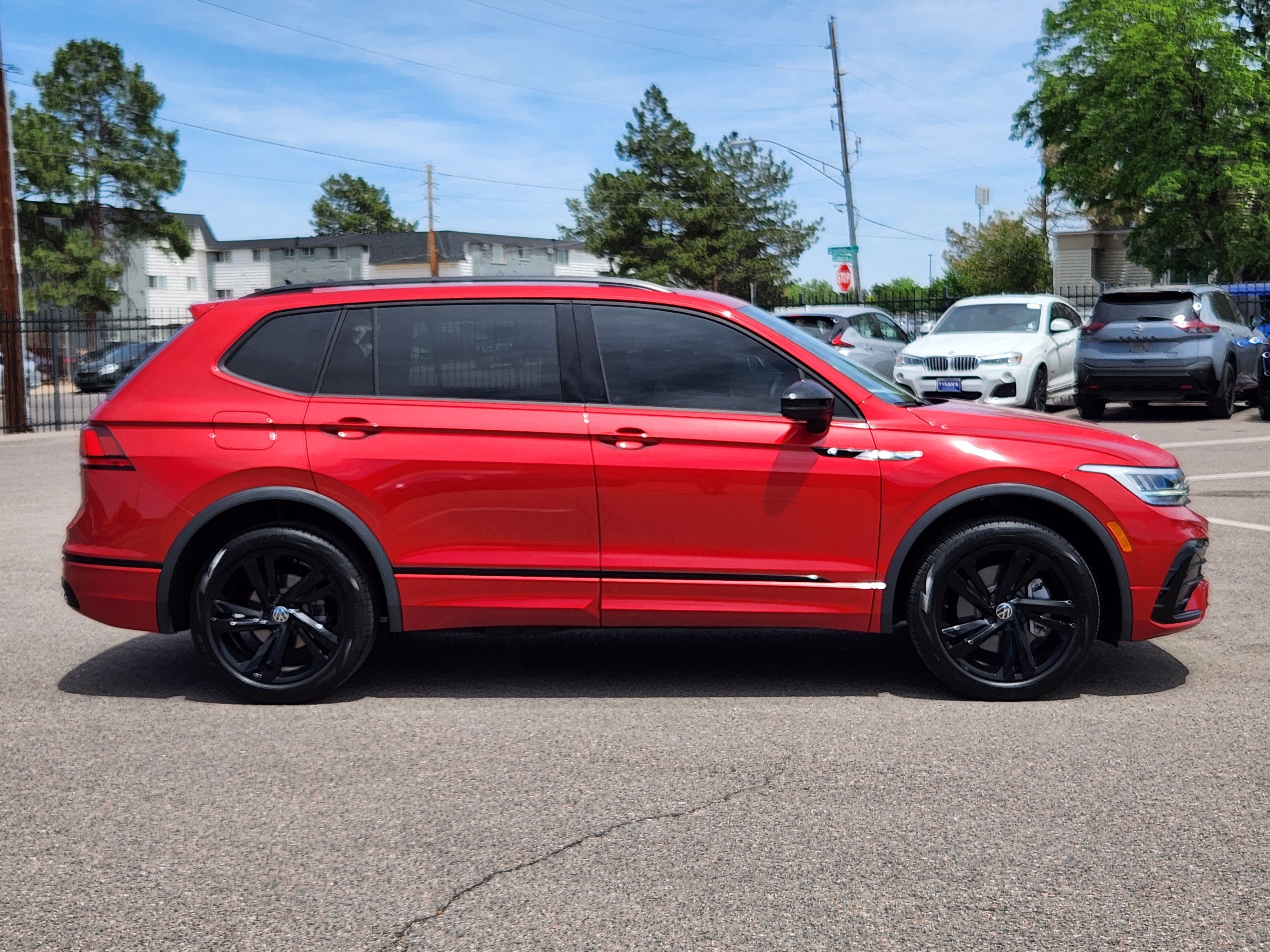 Certified Used 2024 Red Volkswagen 2.0T SE R-Line Black image 4