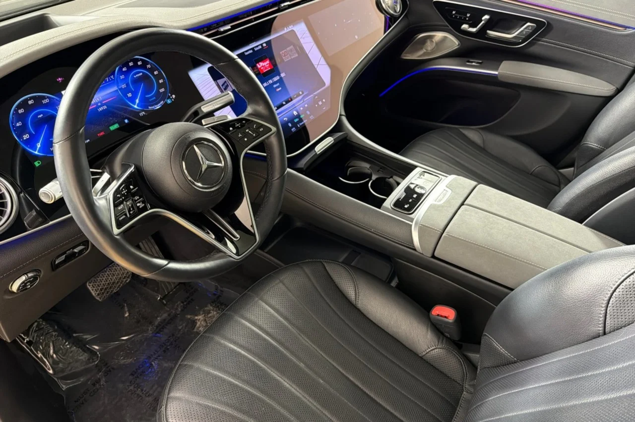 Certified Used 2024 Black Mercedes-Benz EQS 450 image 9