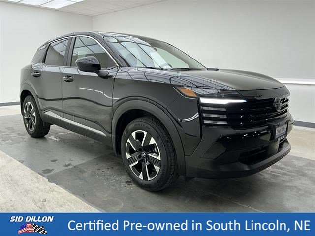 Certified Used 2025 Super Black Nissan SV image 3