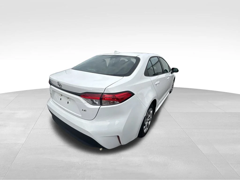 Used 2024 White Toyota LE image 5