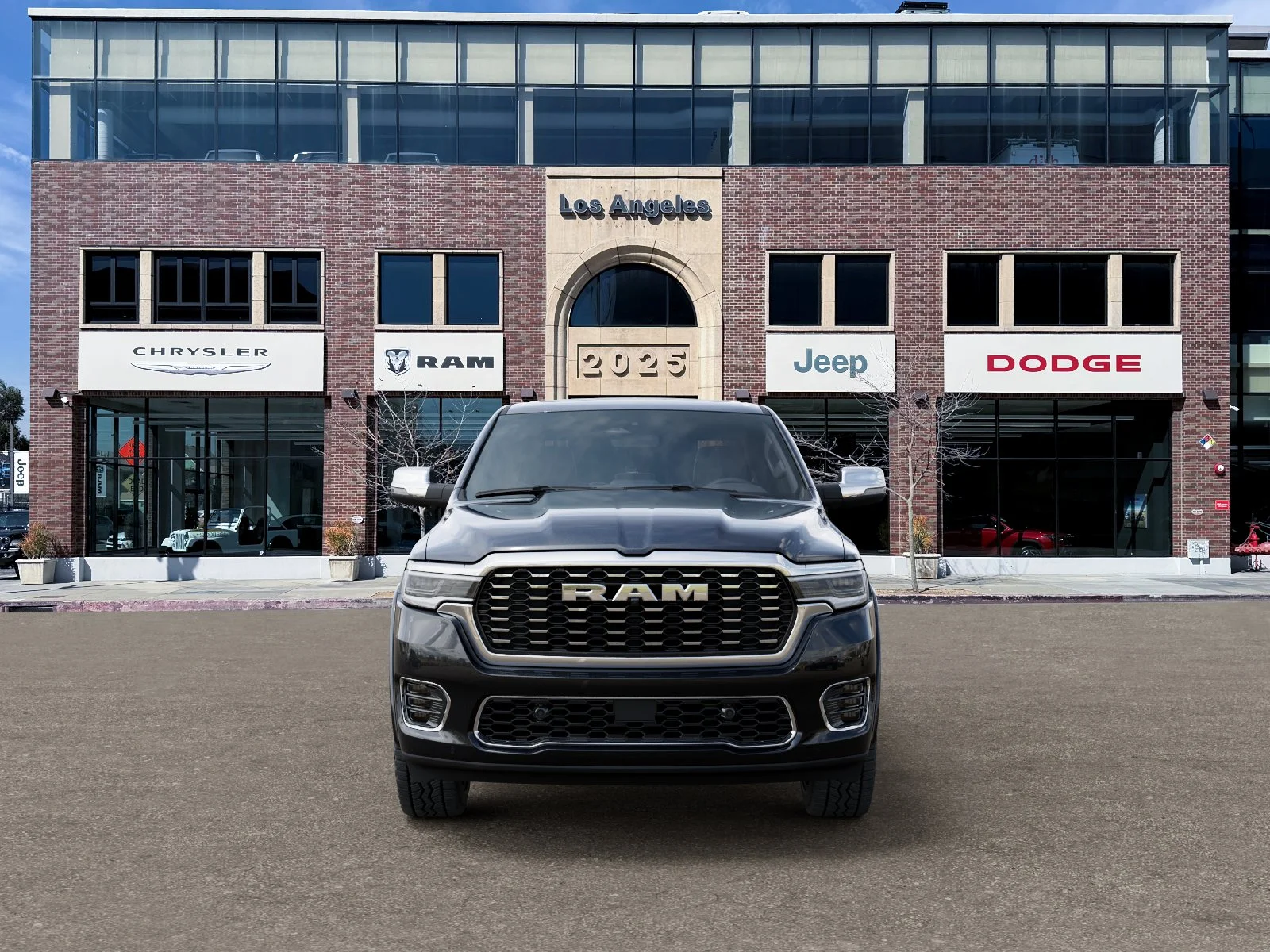 New 2026 Diamond Black Crystal Pearl-Coat Exterior Paint RAM Tungsten image 32