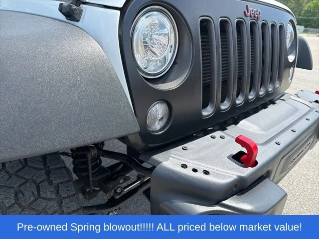 Used 2018 White Jeep Unlimited Rubicon image 18