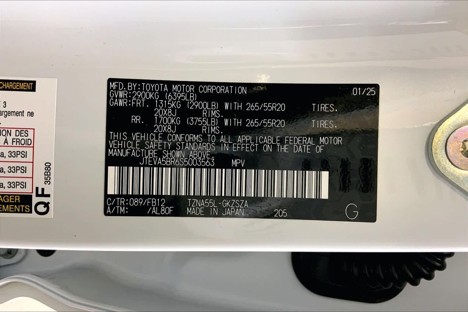 Used 2025 Wind Chill Pearl Toyota TRD Sport Premium image 35