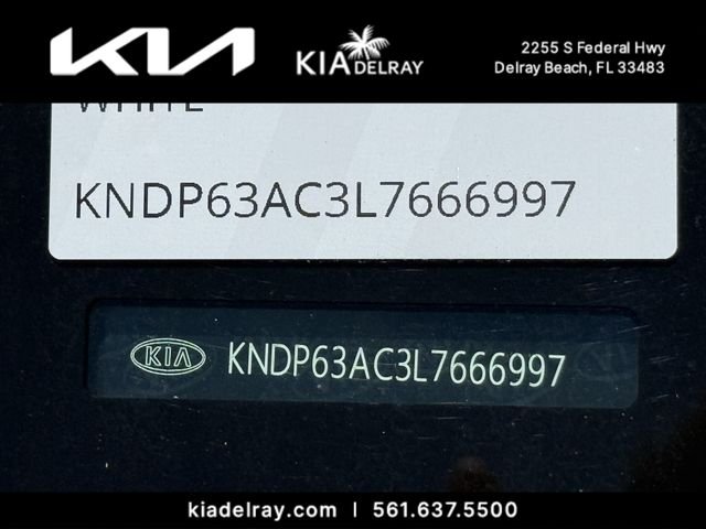 Used 2020 White Kia S image 5