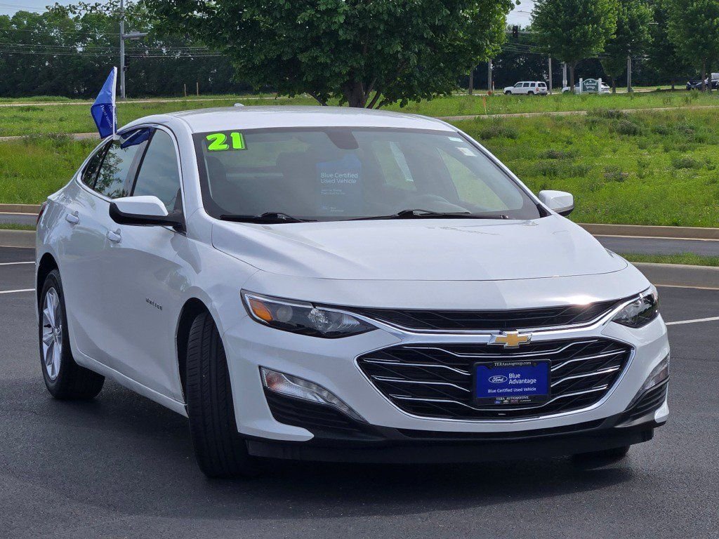 Certified Used 2021 Summit White Chevrolet LT image 3