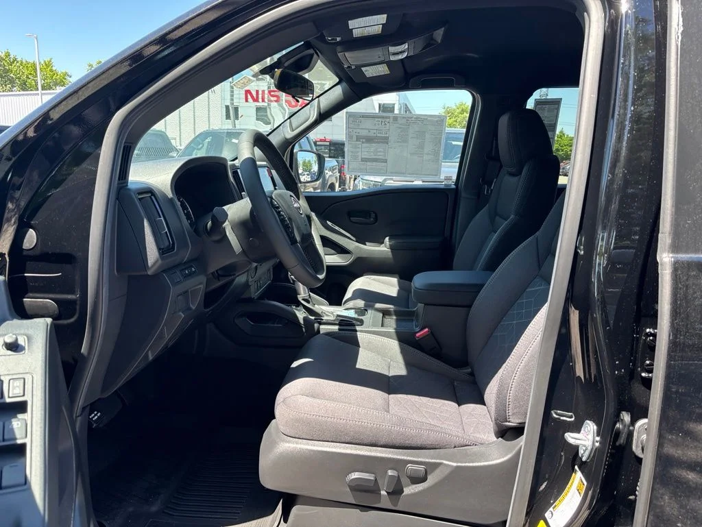 New 2026 Super Black Nissan Crew Cab SV Long Bed image 14