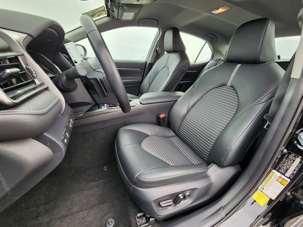 Used 2024 Midnight Black Metallic Toyota SE image 12