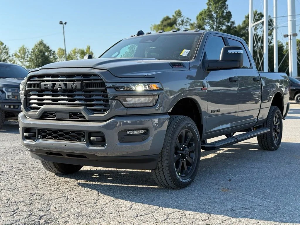 New 2027 Ceramic Gray Clear-Coat Exterior Paint RAM Big Horn image 2