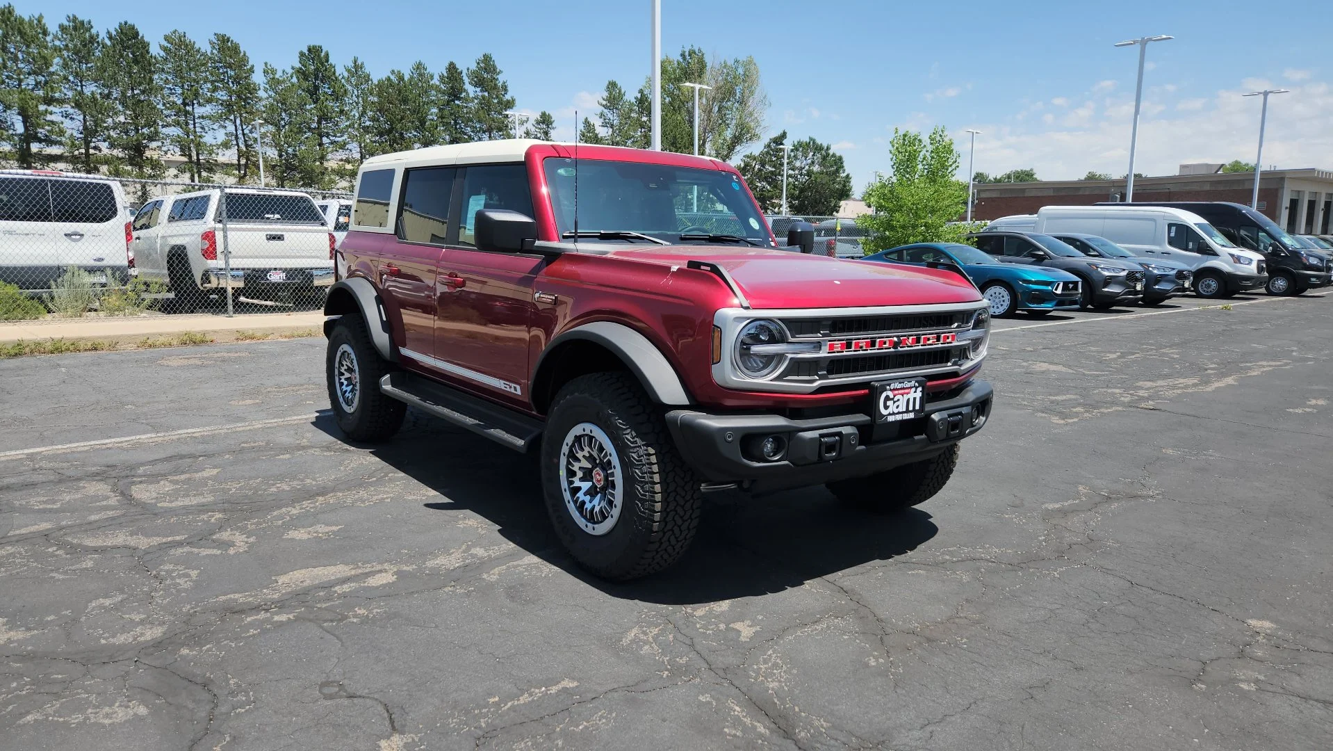 New 2026 Ruby Red Metallic Tinted Clearcoat Ford Outer Banks image 9