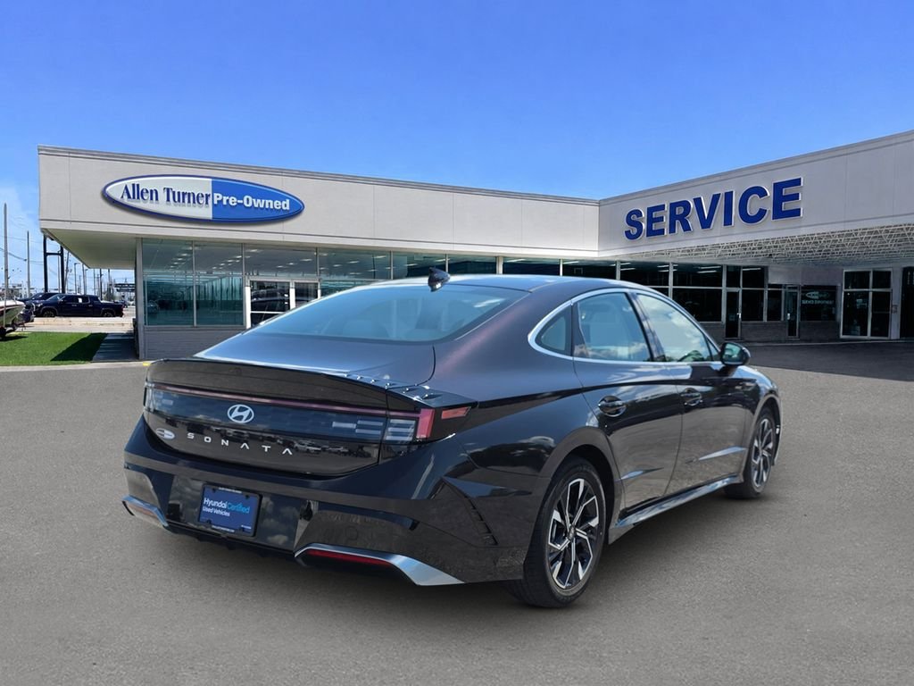 Used 2024 Carbon Blue Hyundai SEL image 8