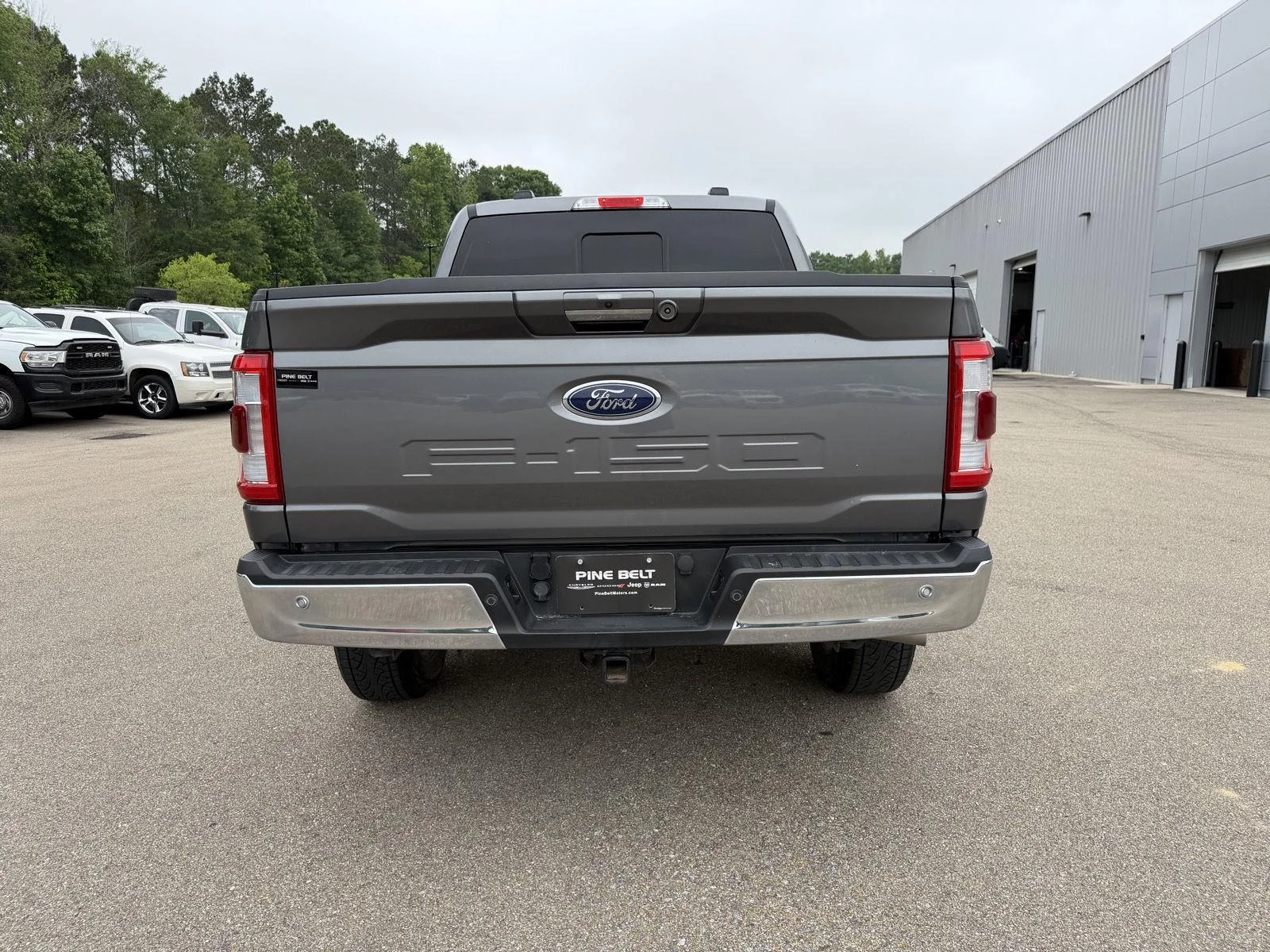 Used 2022 Carbonized Gray Ford LARIAT image 5