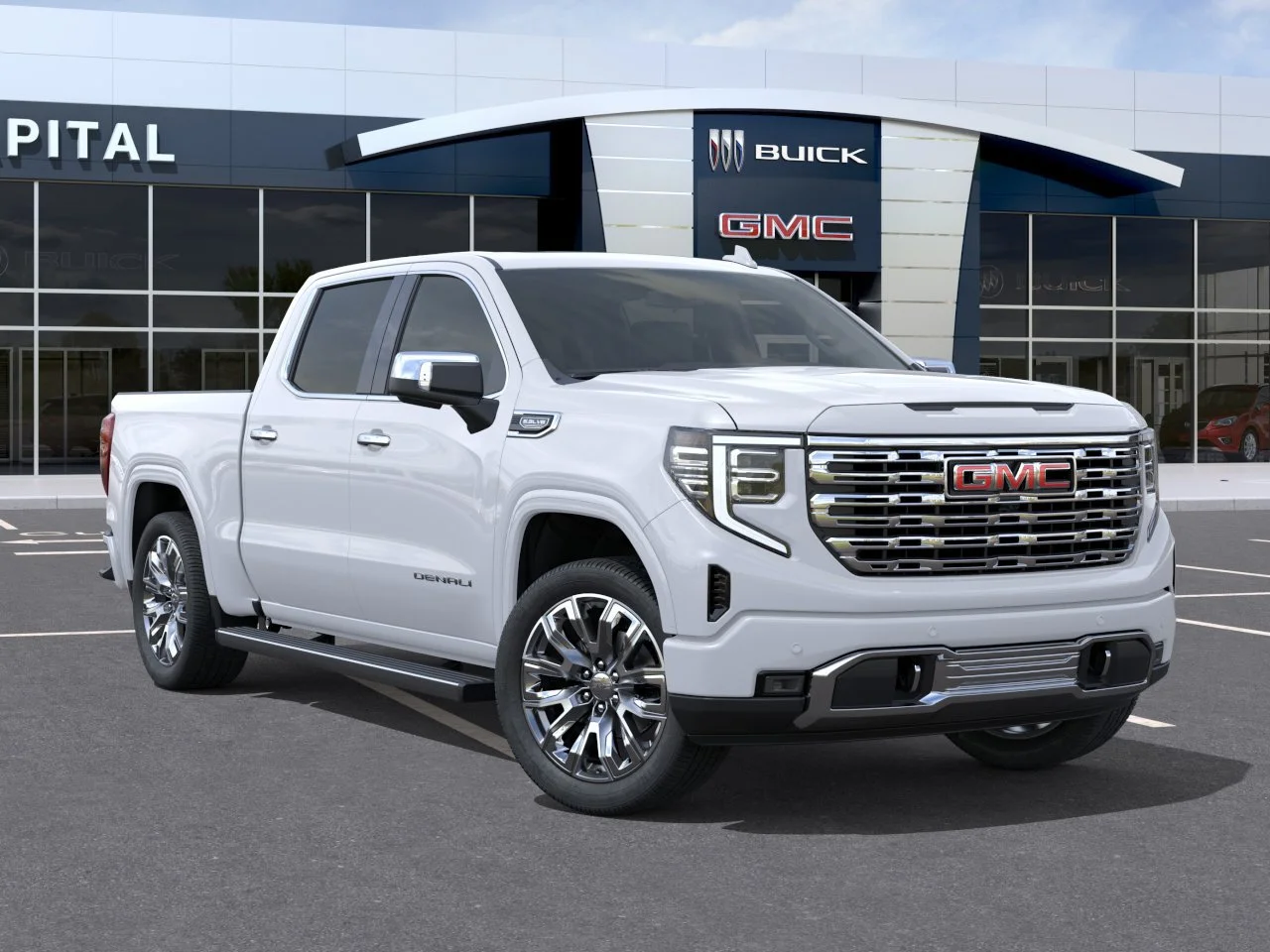 New 2026 GLACIER WHITE TRICOAT GMC Denali image 7