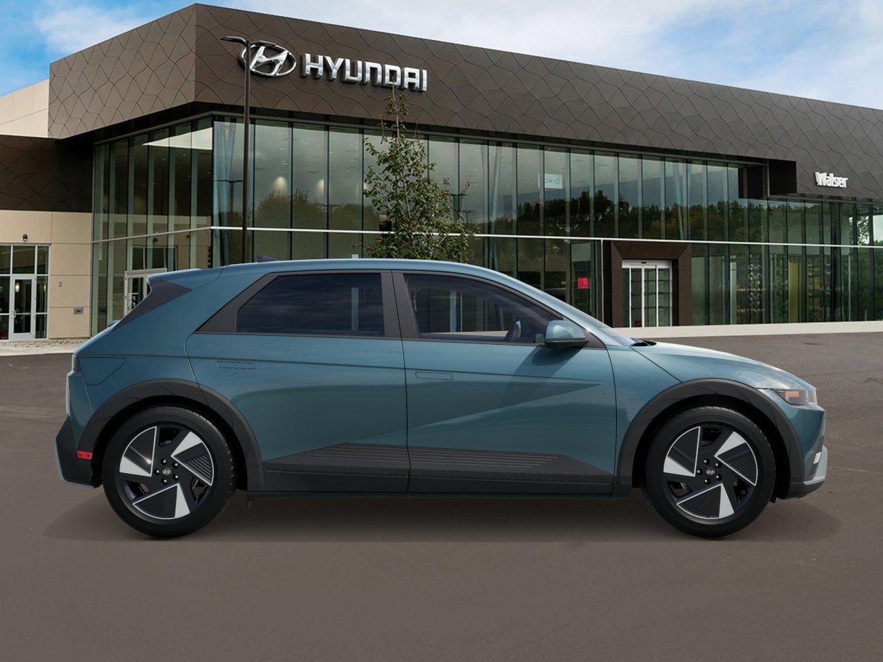 New 2027 Digital Teal Hyundai SE AWD image 25
