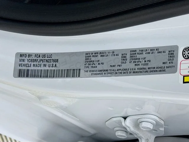 Used 2026 White Ram Laramie image 31