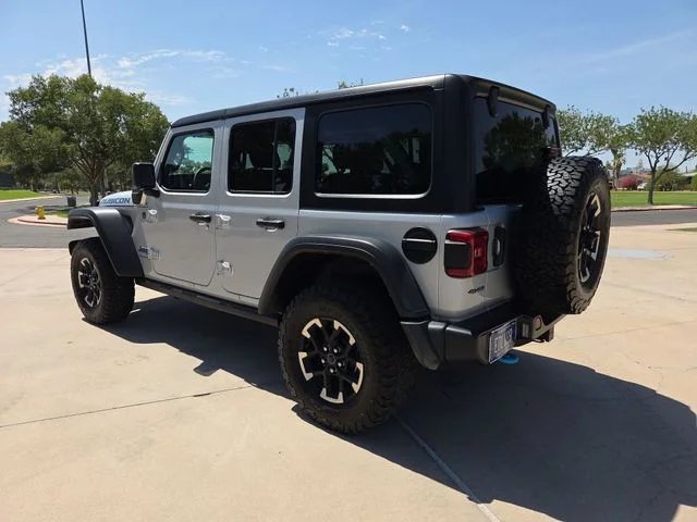 Used 2024 Silver Jeep Rubicon 4xe image 6