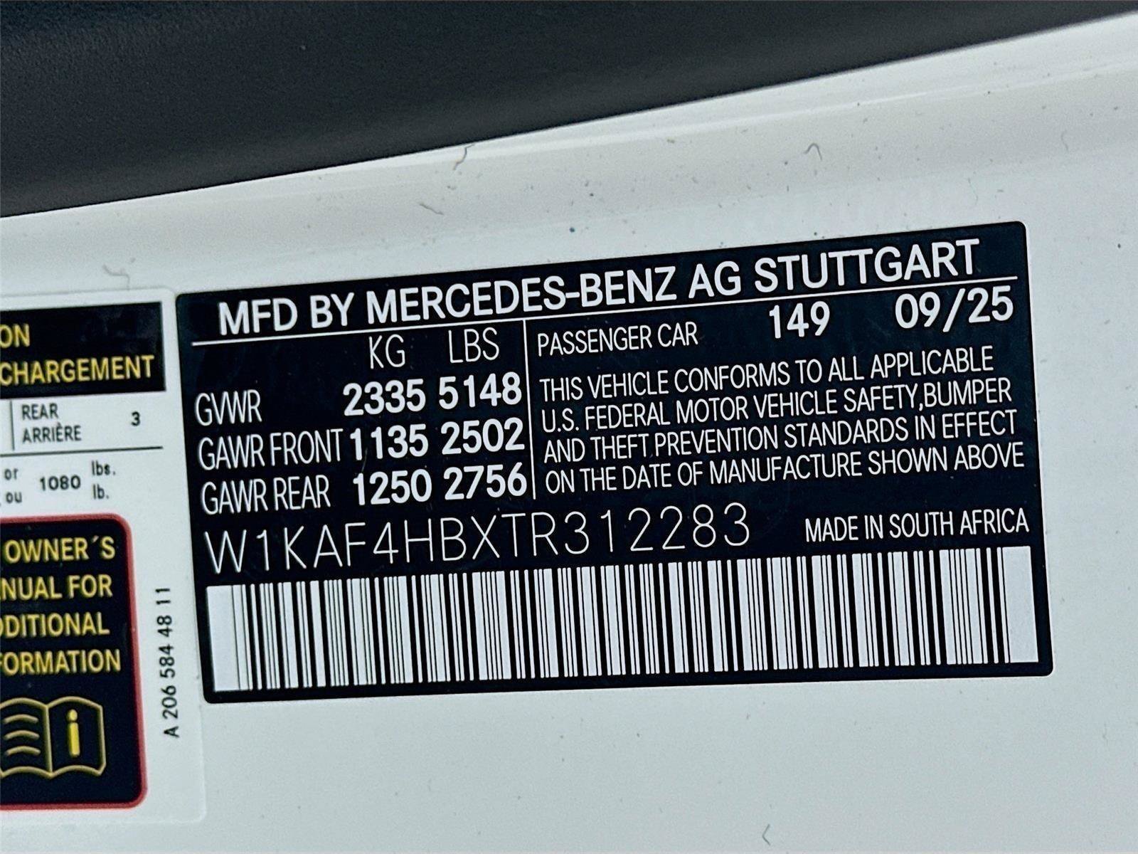 Used 2026 Polar White Mercedes-Benz C 300 image 43
