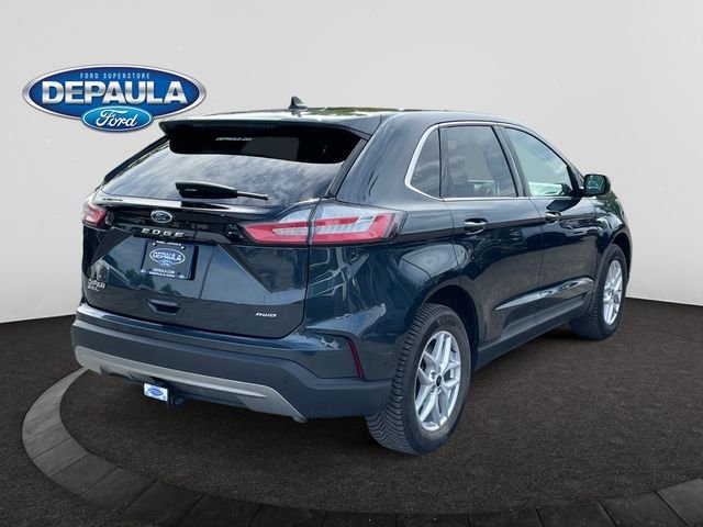Used 2023 Blue Metallic Ford SEL image 7