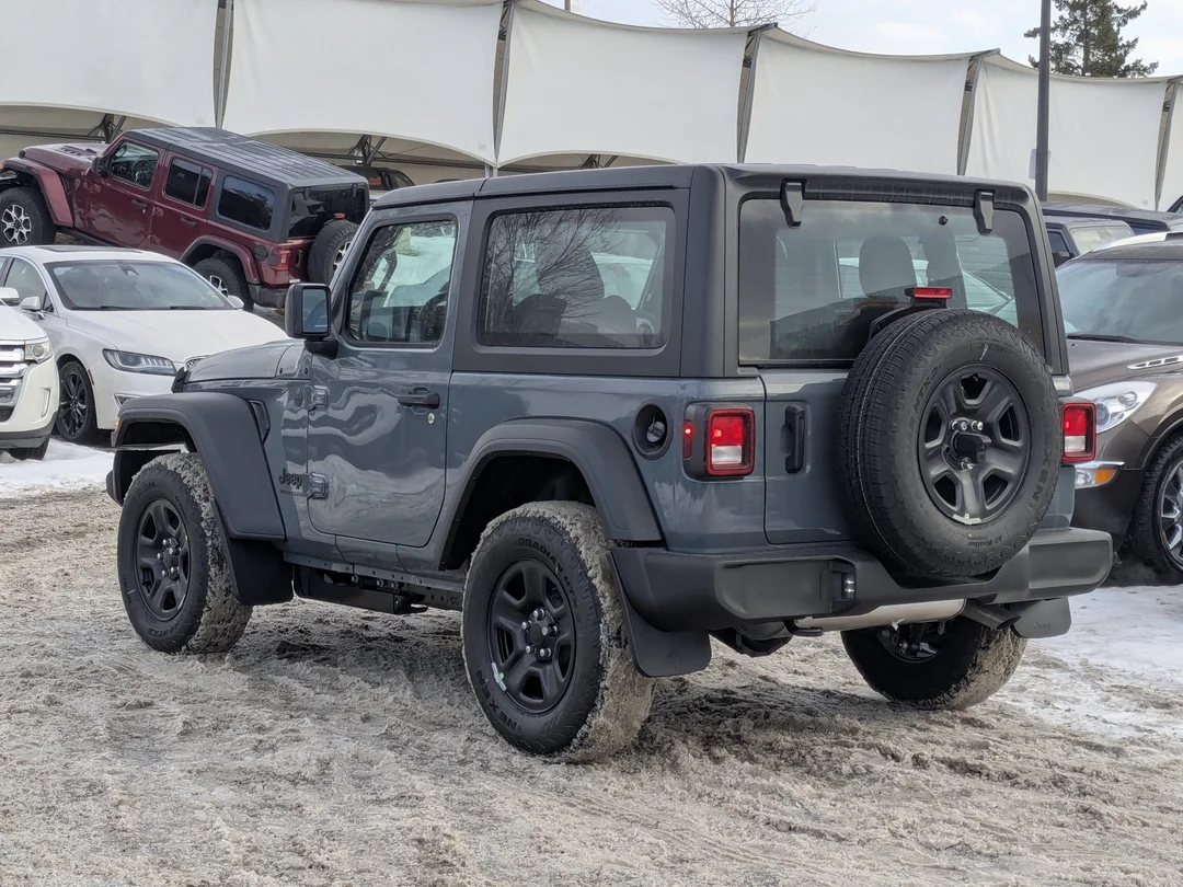 New 2026 Dark blue Jeep Sport - - 4x4 - 2.0L Turbo Engine - 12.3 Uconnect 5 Display - Black Freedom Hardtop & More! image 6