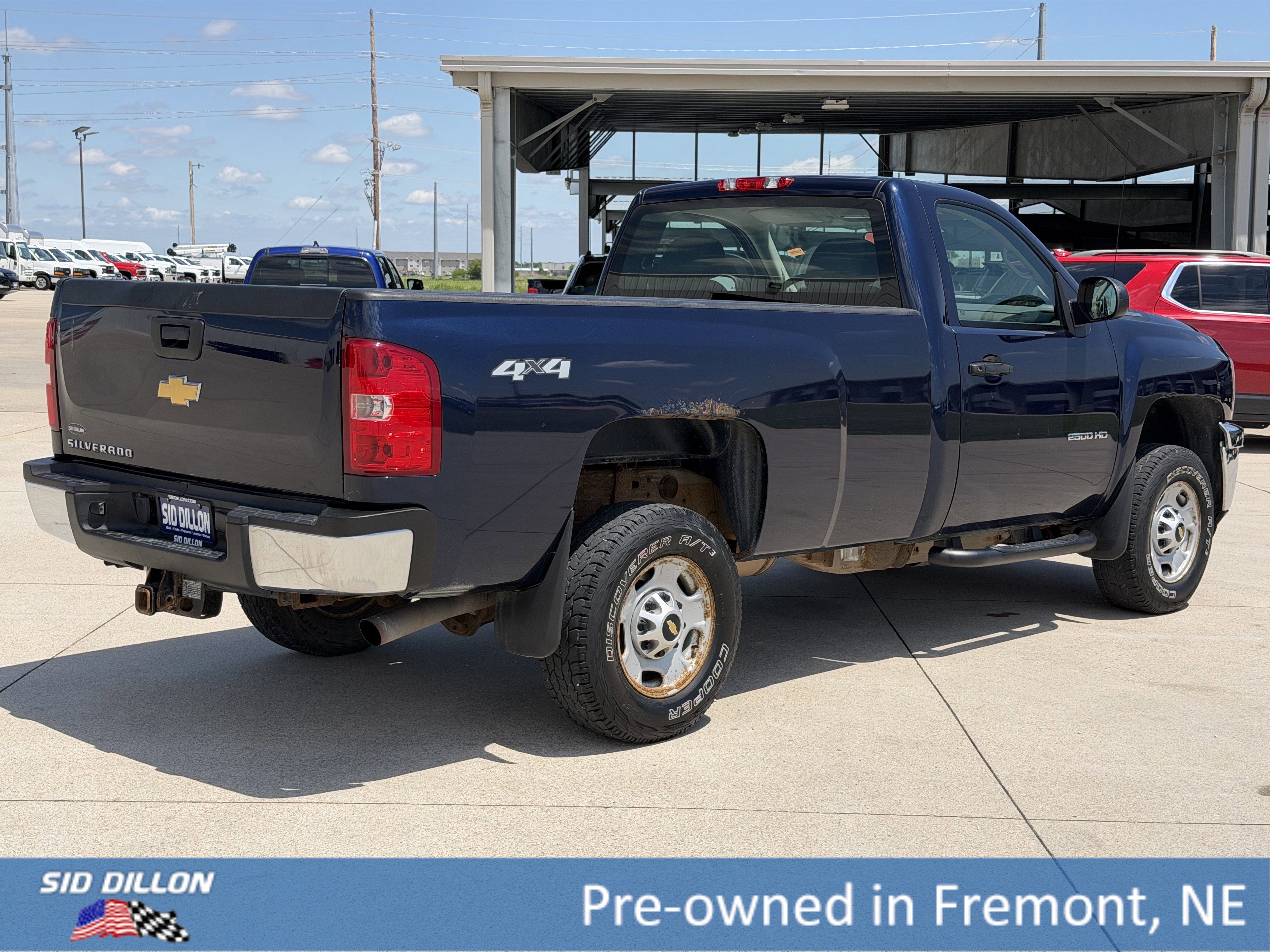 Certified Used 2011 IMPERIAL BLUE METALLIC Chevrolet Work Truck image 8