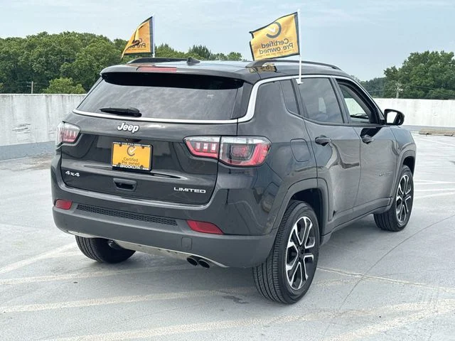 Certified Used 2022 Black Jeep Limited image 7
