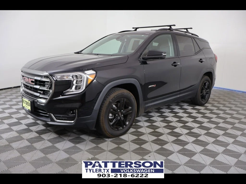 Used 2022 Black GMC AT4 image 1