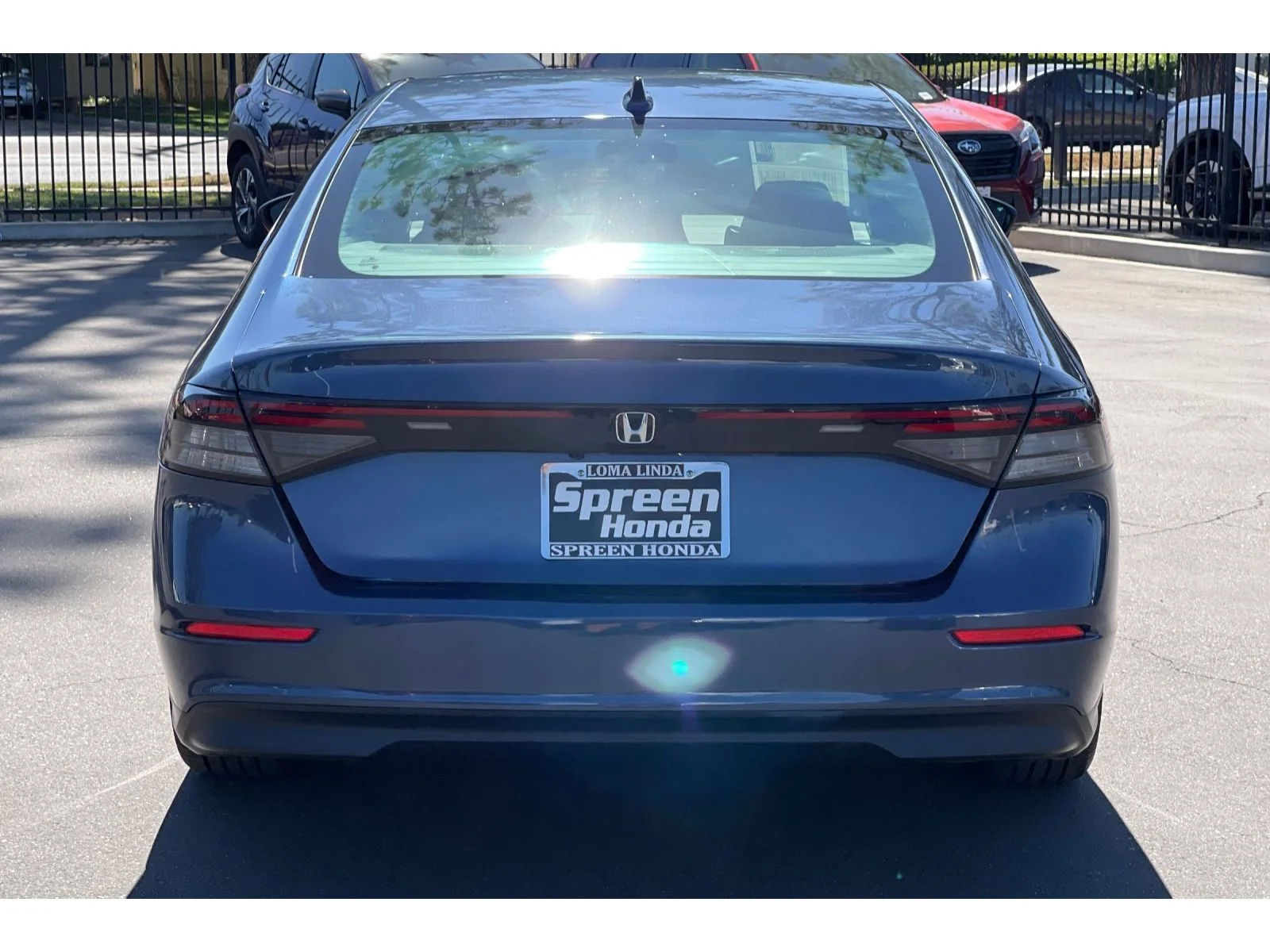 Used 2024 Canyon River Blue Metallic Honda EX image 4