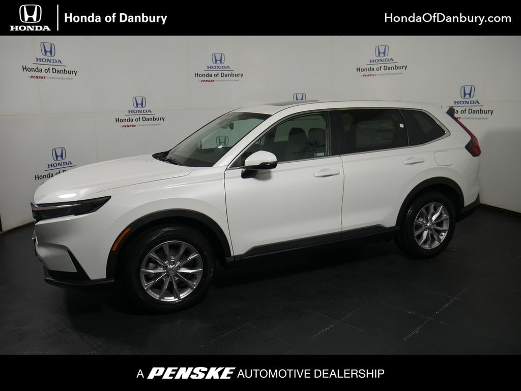 New 2026 Platinum White Pearl Honda AWD EX image 1