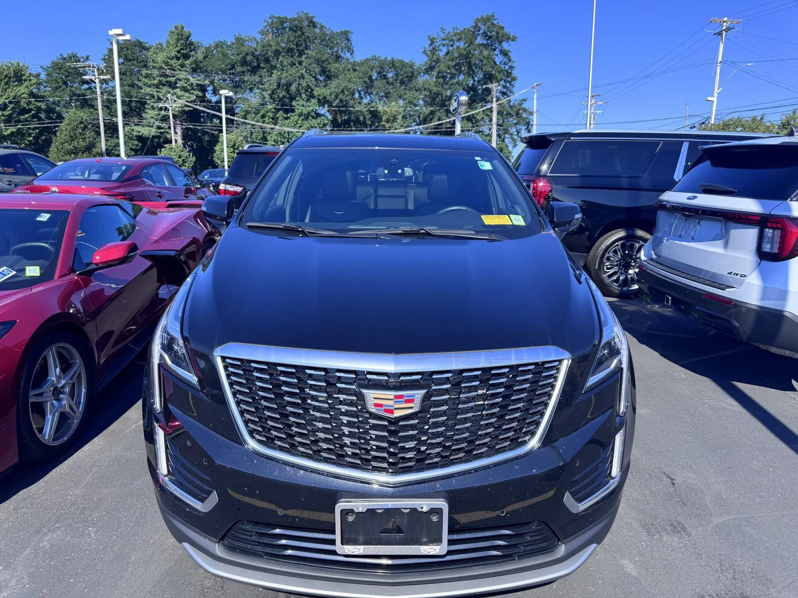 Used 2023 Stellar Black Metallic Cadillac AWD Premium Luxury image 2
