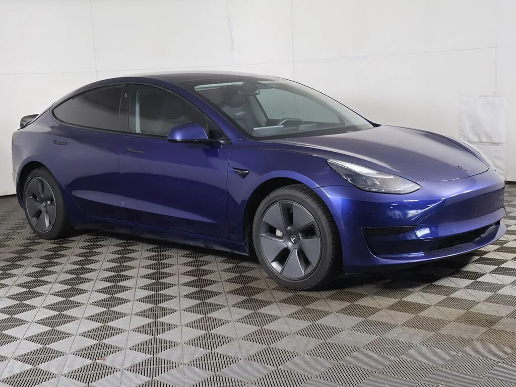 Used 2021 Tesla Model 3 Base with VIN 5YJ3E1EA1MF867470 for sale in Bedford, OH