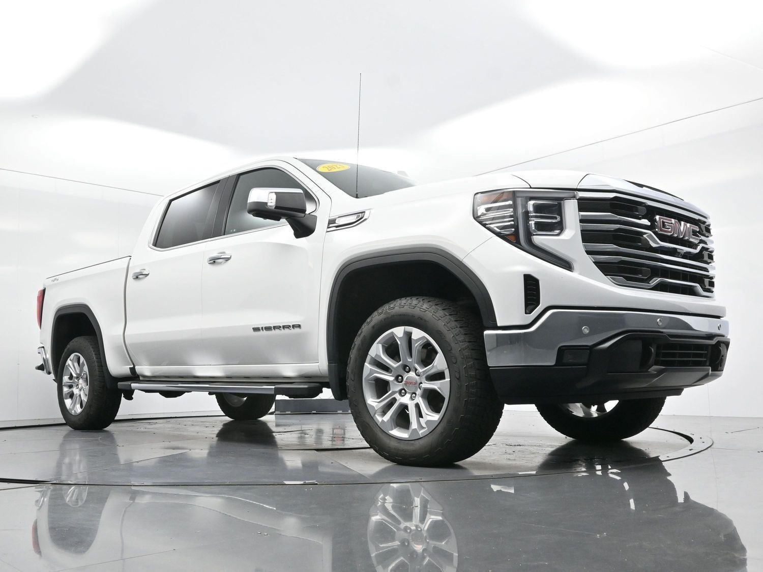 Used 2023 Summit White GMC SLT image 48