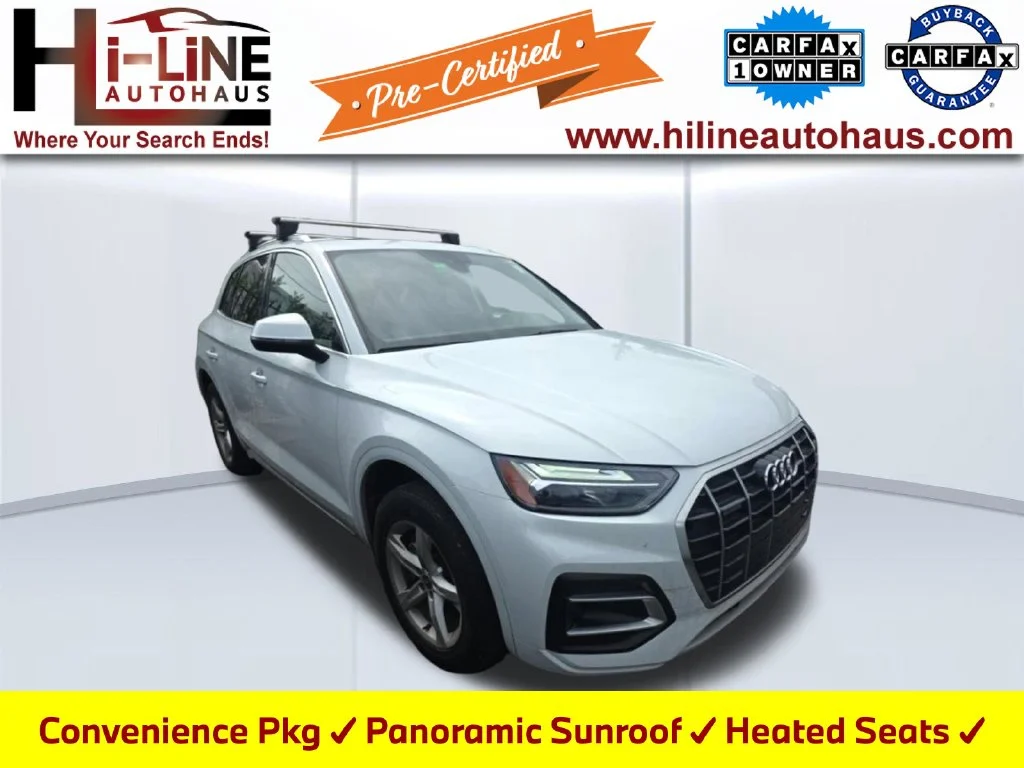 Certified Used 2023 White Audi 40 Premium image 1