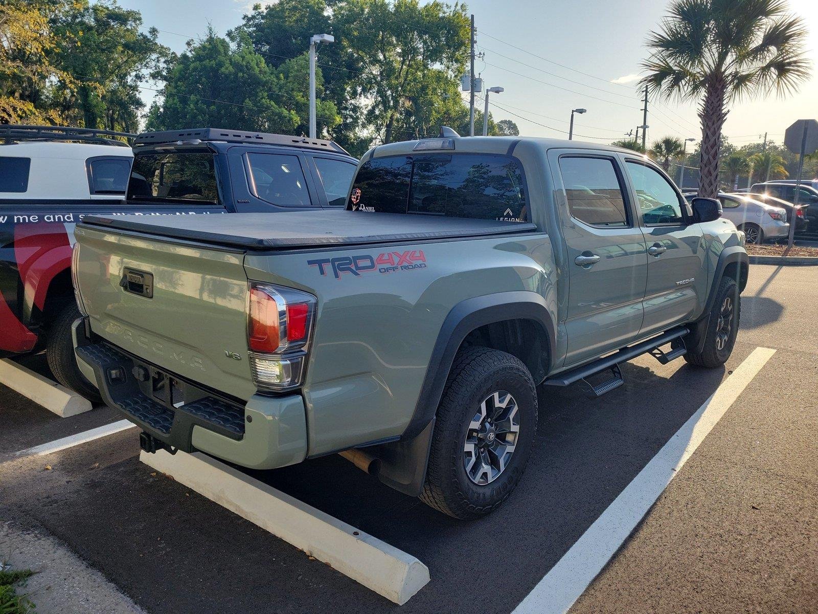 Used 2022 Magnetic Gray Metallic Toyota TRD Off Road image 3
