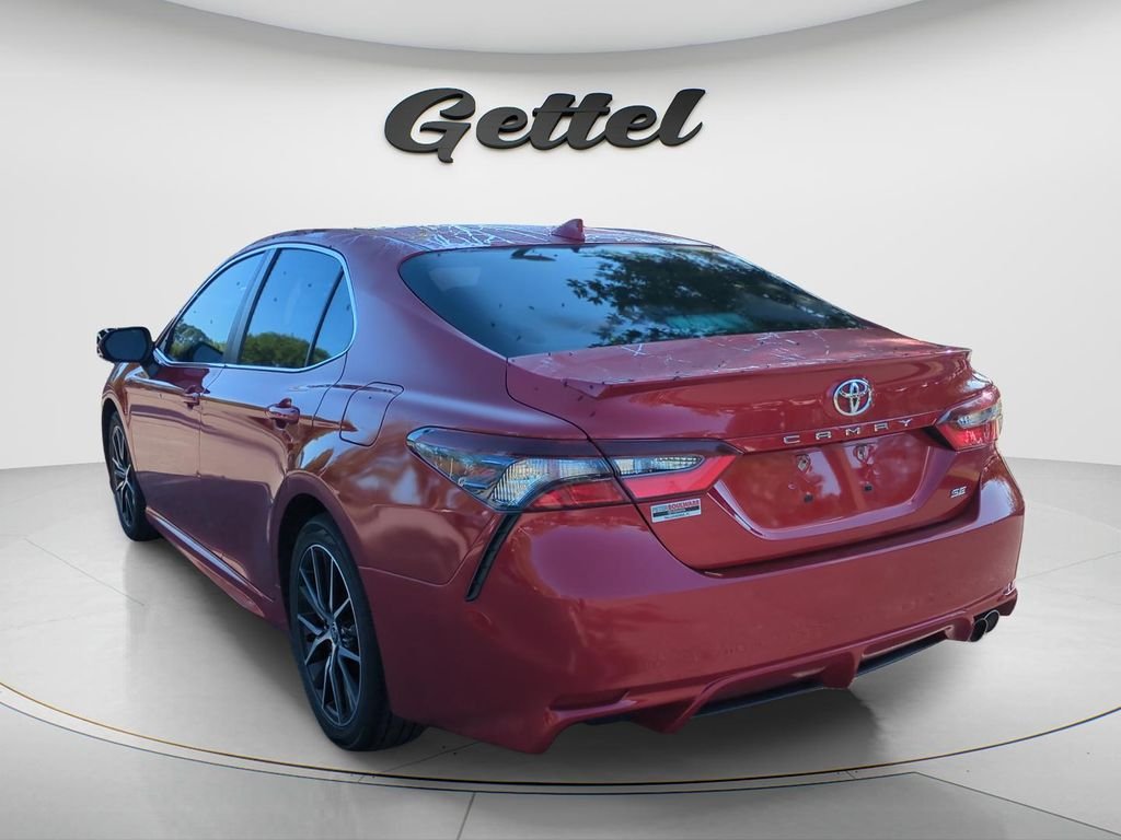 Used 2021 Red Toyota SE image 6