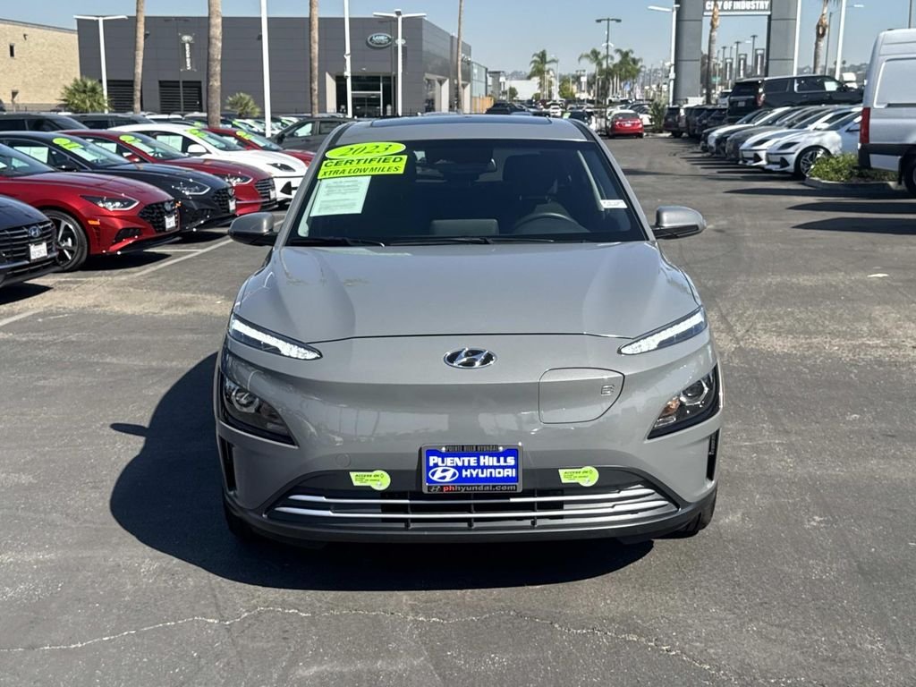 Certified 2023 Hyundai Kona EV SEL with VIN KM8K33AG1PU167334 for sale in City of Industry, CA