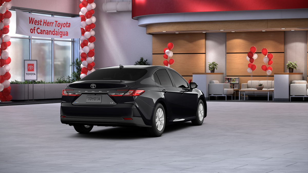 New 2026 Midnight Black Metallic Toyota LE image 17
